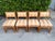 Late 20th Century Vintage Elephant Bamboo Dining Chairs, Set of 4 For Sale - Image 5 of 10