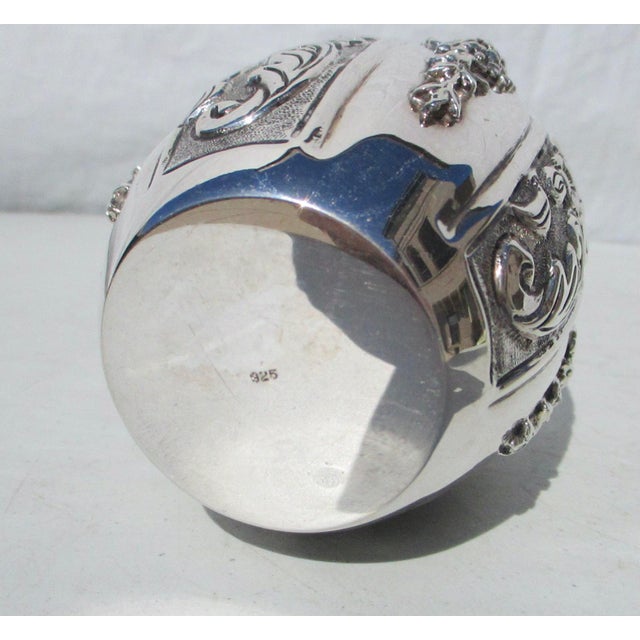 1950s Sterling Silver and Gilt Wash Interior Barrel Beaker Aka "Mint Julep" For Sale - Image 5 of 6