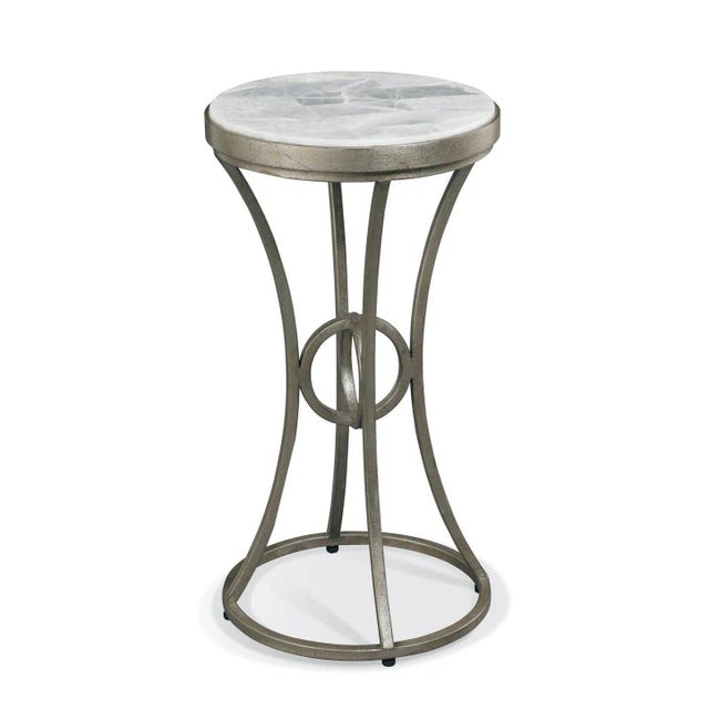Modern Spot Round Martini Table from Kenneth Ludwig Chicago For Sale - Image 3 of 3