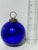 Vintage Large Kugel-Style Mercury Glass Christmas Ornaments, Blue & Teal, Set of 6 For Sale - Image 12 of 12