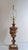 Vintage Banded Onyx Marble Urn Table Lamp With Stone Finial For Sale - Image 4 of 13