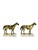 Metal Vintage Brass Equestrian Horse Bookends on White Marble Bases – Pair of Western Style Horse Sculptures For Sale - Image 7 of 14
