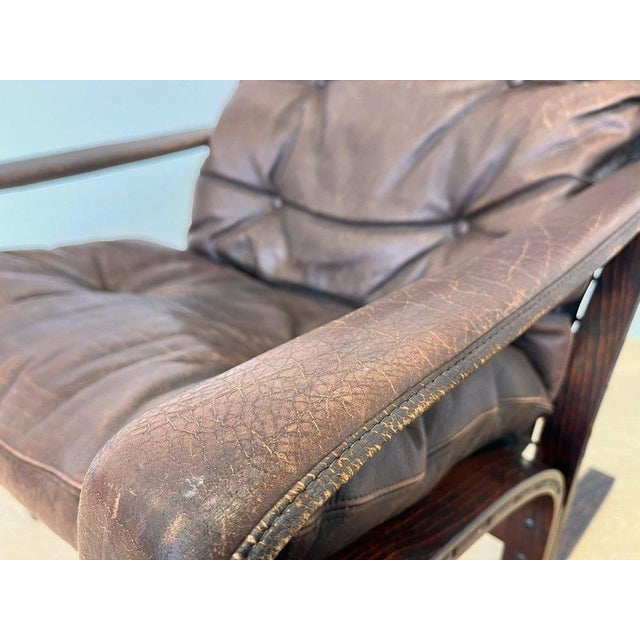 Mid-Century Siesta Lounge Chair attributed to Ingmar Relling for Westnofa, Norway, 1970s For Sale - Image 6 of 9