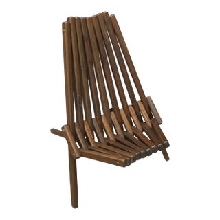 Mid-Century Foldable Artist Chair For Sale