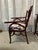 Late 20th Century Vintage Rattan Writing Desk and Chair for Worrells - Set of 2 For Sale - Image 10 of 12