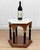 A Neoclassical Style Hexagonal Side Table c. Mid 20th Century Made in Portugal Cream Shade Marble top with Beveled Edge...