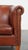 Cowhide Leather Club Chair with Decorative Nails For Sale - Image 9 of 14