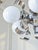 Vintage Space Age Chrome Ribbon Chandelier, 1970s For Sale - Image 4 of 11
