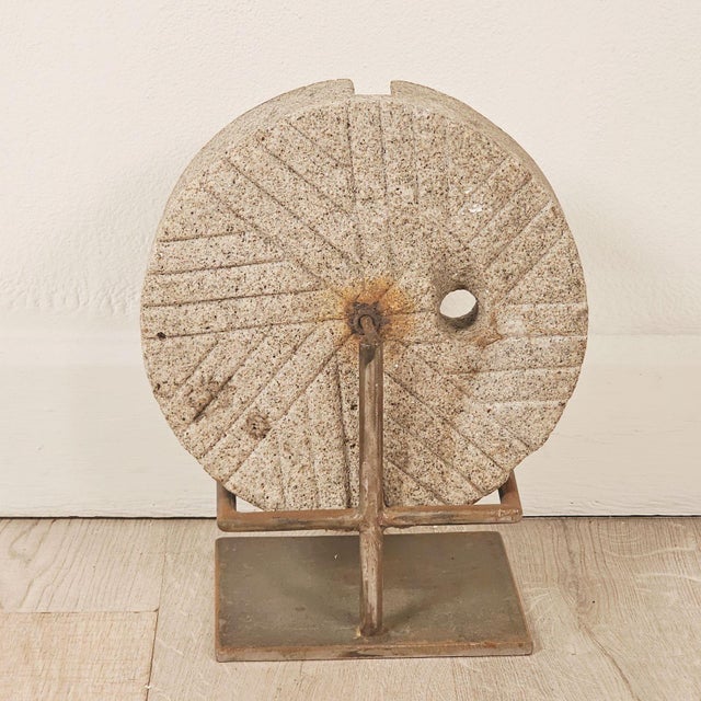 Granite Grinding Stone, China, 19th Century For Sale - Image 4 of 6