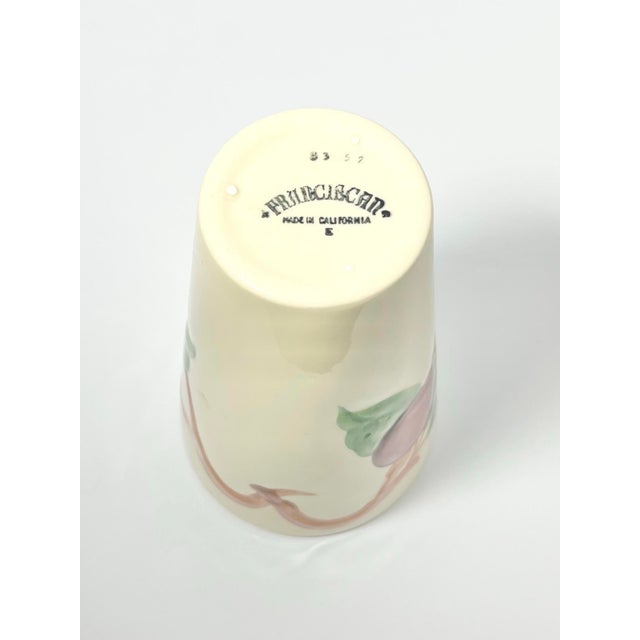 1960s Franciscan "Apple" Ceramic Tumbler Drinking Glasses 5” 10oz - Set of 4 For Sale In Dallas - Image 6 of 8