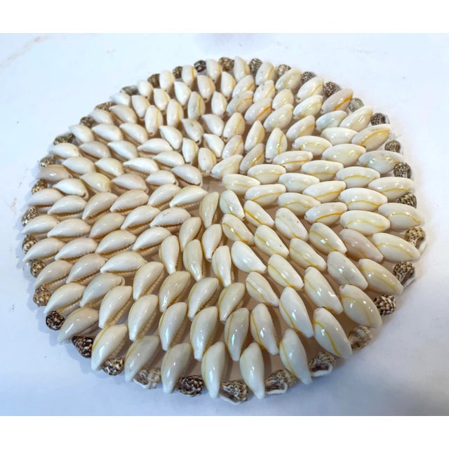 Vintage Sea Shell Trivet For Sale - Image 4 of 4
