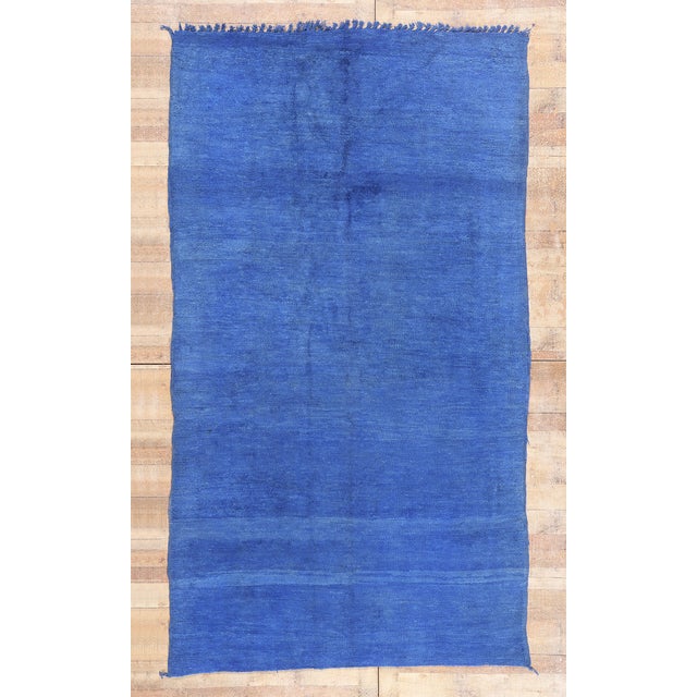 Vintage Beni Mrirt Moroccan Rug, 06'01 X 10'09 For Sale - Image 10 of 10