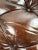 Chesterfield English Style Tufted Leather Library Chair & Ottoman by Hickory For Sale - Image 17 of 18