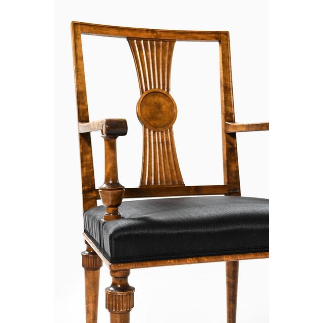 1930s Armchair in Birch and Horsehair by Axel Einar Hjorth, 1930s For Sale - Image 5 of 9
