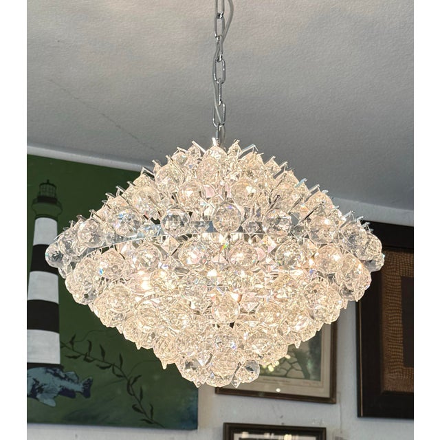 Design Plus Gallery presents the Essa Wide Chrome + Crystal Pendant from Vienna Full Spectrum. The light fixture has an...