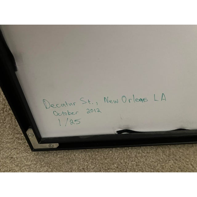 Contemporary Photograph "Decatur St, New Orleans, La," by Brad Guttered (Am B. 1980 - ) Digital c print edition 1/25,...