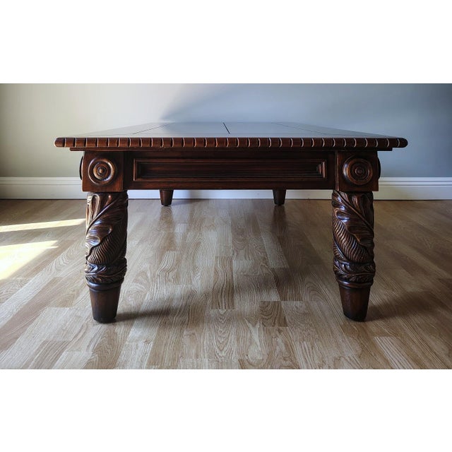 Vintage Ralph Lauren Dutton Safari Cocktail Coffee Table For Sale - Image 12 of 18