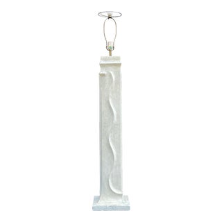 1990s Bon Art Plaster Floor Lamp For Sale