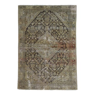 Antique Persian Mahal Rug - 04'01 X 06'00 For Sale