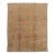 Antique Oushak Carpet, Oriental Rug, Handmade Taupe, Ice Blue and Brown For Sale