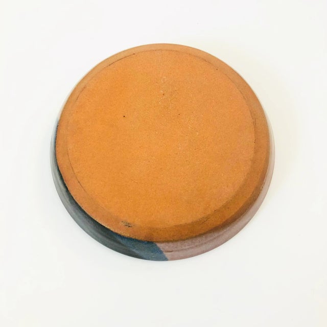 Ceramic Floral Studio Pottery Tray For Sale - Image 7 of 7