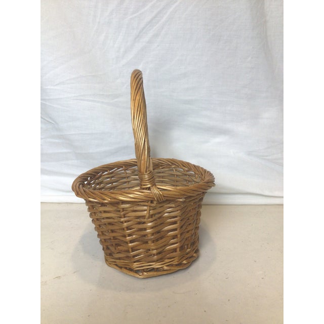 1960s Vintage Easter Basket For Sale - Image 5 of 6