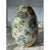 Enhance your home with this stunning vintage Chinese Famille Rose porcelain egg-shaped vase. This substantial piece stands...