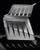 Contemporary Haereticus Coffee Table in Aluminum by Orfeo Studio For Sale - Image 3 of 8