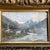 Italian Artist, Mid-Century Modern Composition, Oil Painting, 1950s, Framed For Sale - Image 4 of 14