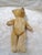Textile Antique Steiff 1908 Teddy Bear 11" Yellow Mohair Fully Jointed With Glass Eyes Attributed For Sale - Image 7 of 8
