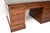 Vintage Pedestal Desk in Burr Walnut with Leather Top, 1950 For Sale - Image 9 of 11