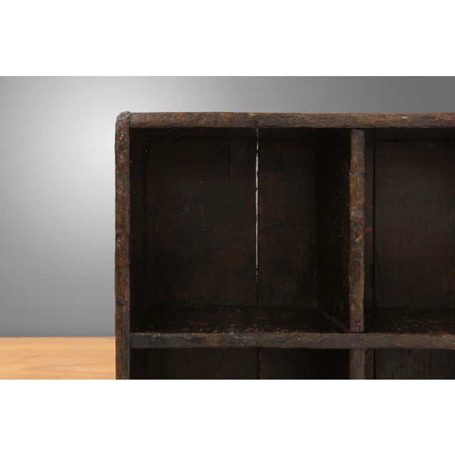 1920s Industrial Wooden Sorting Tray, Belgium, 1920s For Sale - Image 5 of 11