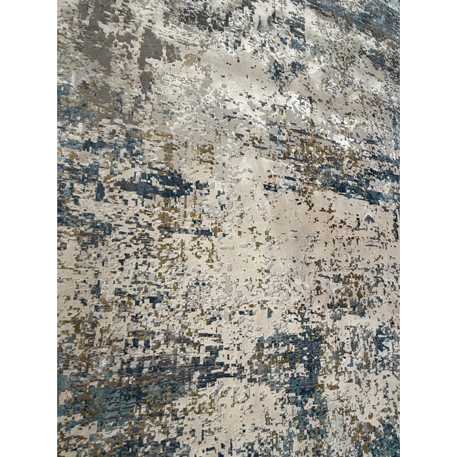 9ft 10in × 11ft 6in Feizy Cadiz Custom Cut Area Rug For Sale In San Francisco - Image 6 of 12