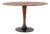 Mid-Century Modern Round Dining Table from Dřevotvar Jablonné Nad Orlicí, Former Czechoslovakia, 1960s For Sale