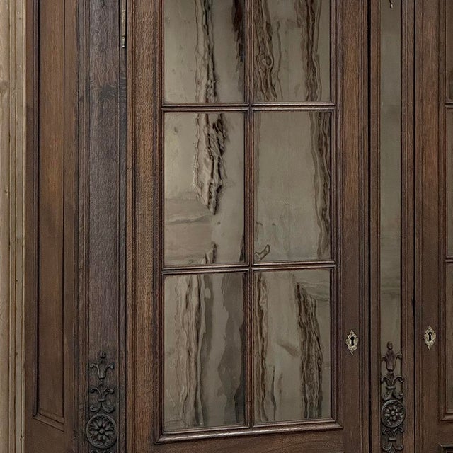 Late 19th Century 19th Century Liegeoise Louis XIV Bookcase ~ Bibliotheque For Sale - Image 5 of 14