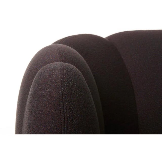 Caper Three-Seater with Stitches Sprinkles Latte by Warm Nordic For Sale - Image 11 of 13