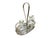 Mid-Century Modern Mid 20th Century Arthur Krupp Milano Oil and Vinegar Glass and Silverplate Cruet Set - 3pcs, Gio Ponti Style For Sale - Image 3 of 16