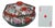 Antique Covered Dish Bowl Lid Japanese Red Satsuma Hand Painted Oriental Signed For Sale