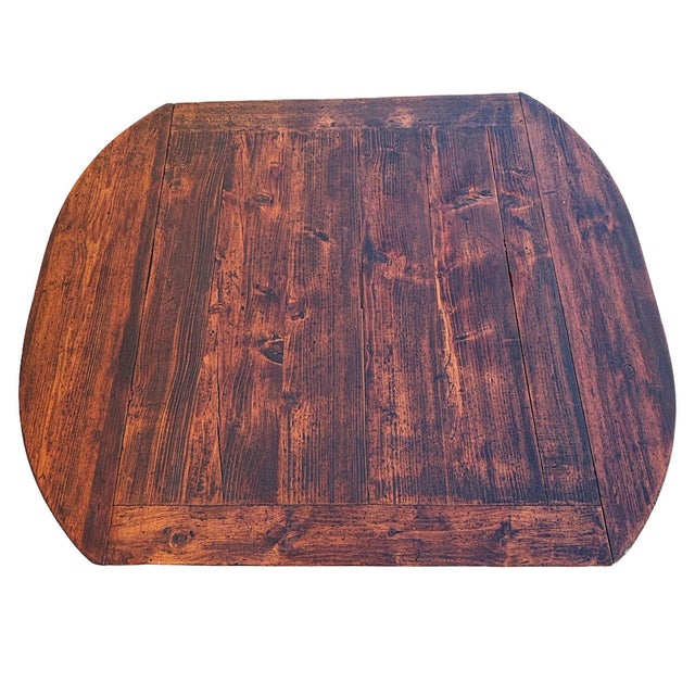 Late 19 Century Victorian Polished Oak Bent Wood Dining Table Attributed to Mundus Thonet For Sale In Los Angeles - Image 6 of 7