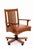 Arts and Crafts Mission Oak Office Chair - Walnut Stain For Sale In Chicago - Image 6 of 18