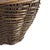 Wood Chinese Woven Willow Oil Container Basket 25" For Sale - Image 7 of 10