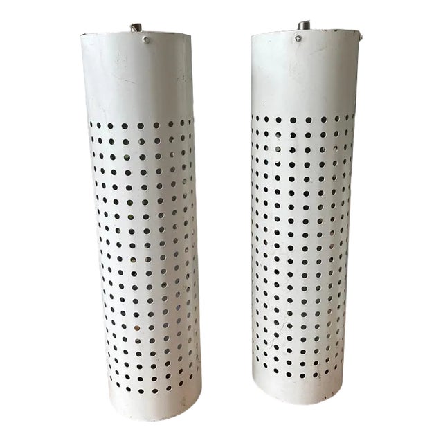 Late 20th Century Metal Pendant Lights, 1990s, Set of 14 For Sale