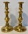 Pair of Antique 19th Century Brass Push-Up Candlesticks From England For Sale - Image 9 of 9