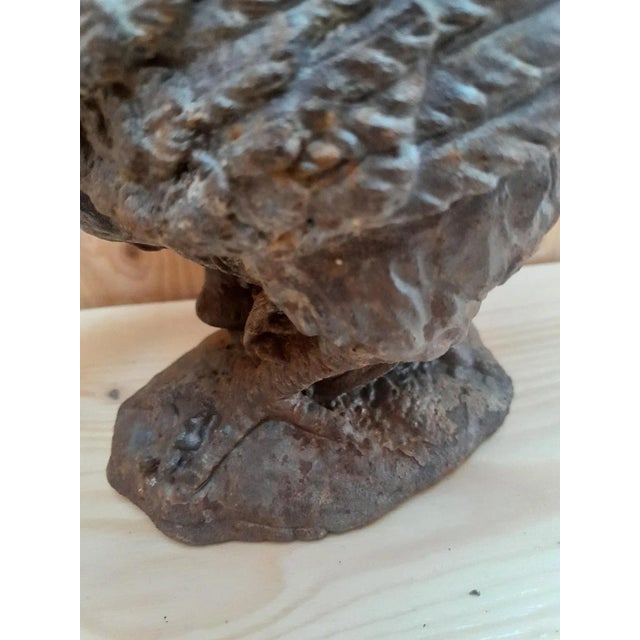 Decorative Cast Iron Garden Chicken For Sale - Image 5 of 7