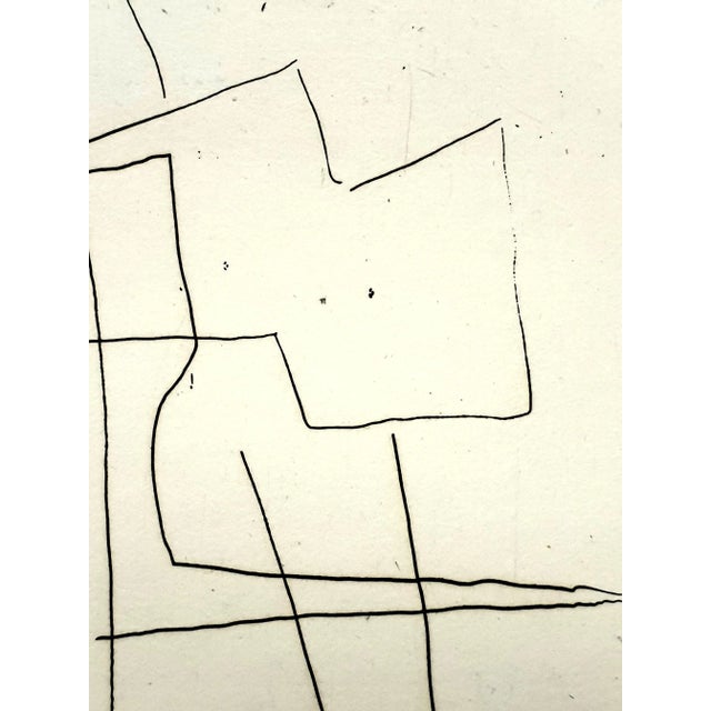 Early 21st Century André Lanskoy - Composition - Original Etching 1960 For Sale - Image 5 of 8