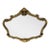 Vintage English Hollywood Regency Gilt Wall Mirror For Sale