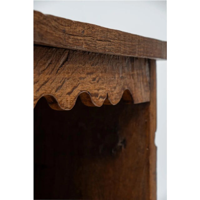 Rustic Rustic Folk Art Travail Populaire Cabinet, France, 19th Century For Sale - Image 3 of 12