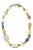 Mixed Beaded Necklace, Turquoise, Yellow Jade, Amethyst. Designed by Matthew Izzo For Sale
