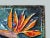 Enameled Wall Plaque Exotic Flower Karlsruhe from Karlsruher Majolika, 1960s For Sale - Image 6 of 7