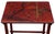 Paint Japanese Red Lacquer Nesting Tables, 1900s, Set of 4 For Sale - Image 7 of 9